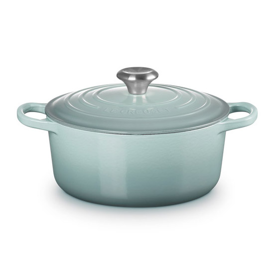 Le Creuset Signature Round Casserole 24cm - Sea Salt